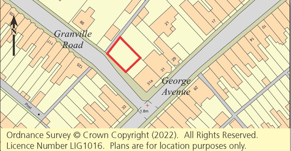 Lot: 39 - LAND WITH PLANNING FOR LIVE/WORK PROPERTY -